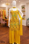 Tanvi By Mrudangi Chinon Silk Readymade Suits Exporters In India